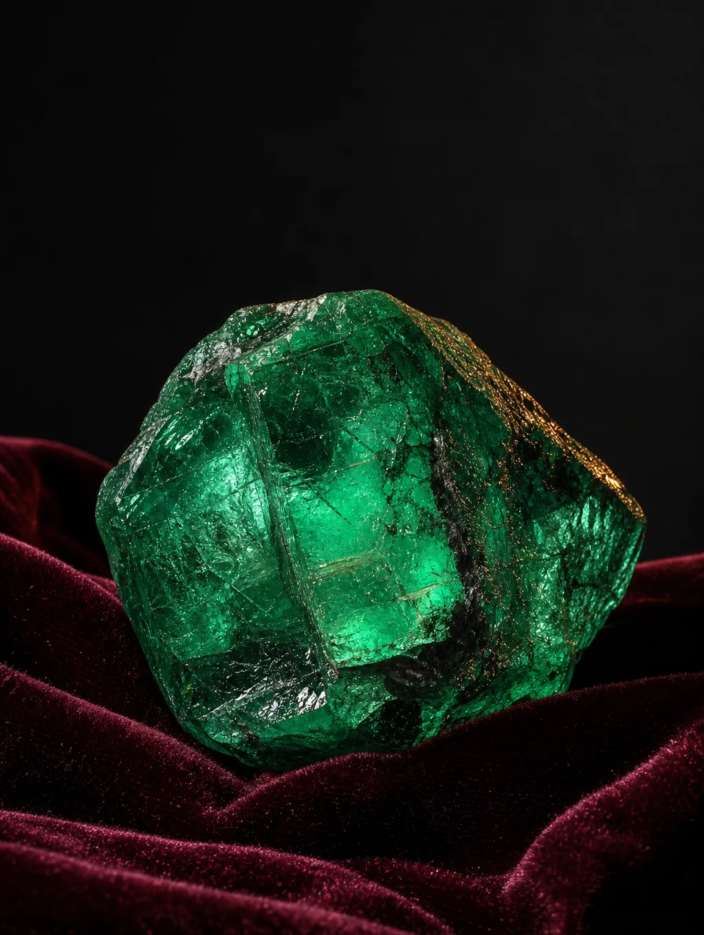Vibrant emeralds and natural coloured gemstones